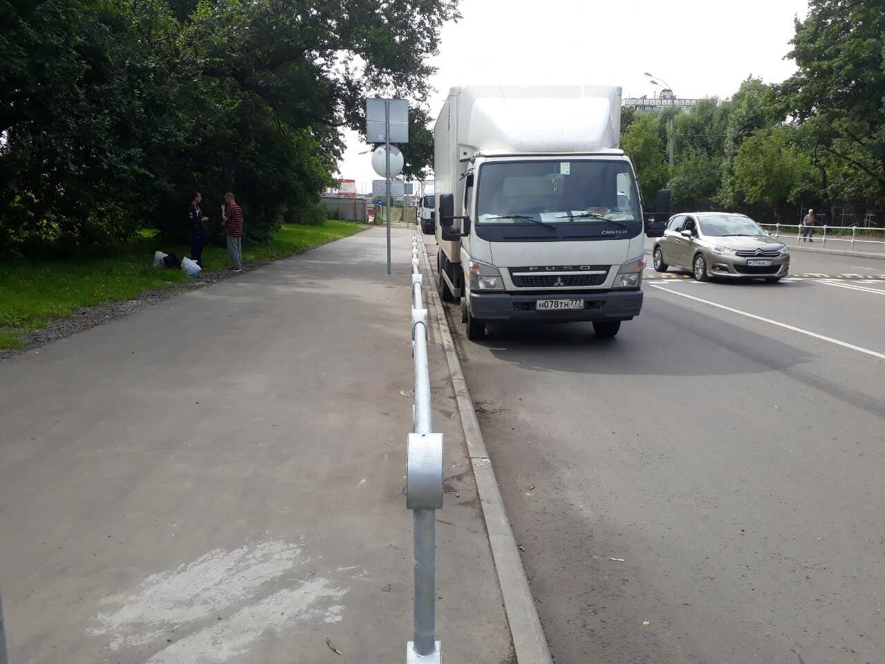 Установка пешеходных ограждений в Новогиреево