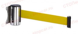 Настенный блок из нержавеющей стали с вытяжной лентой 3,0 м, цвет желтый