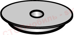 Заглушка металлическая для унифицированной опорной плиты